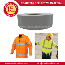 T/C backing industrial washable reflective fabric